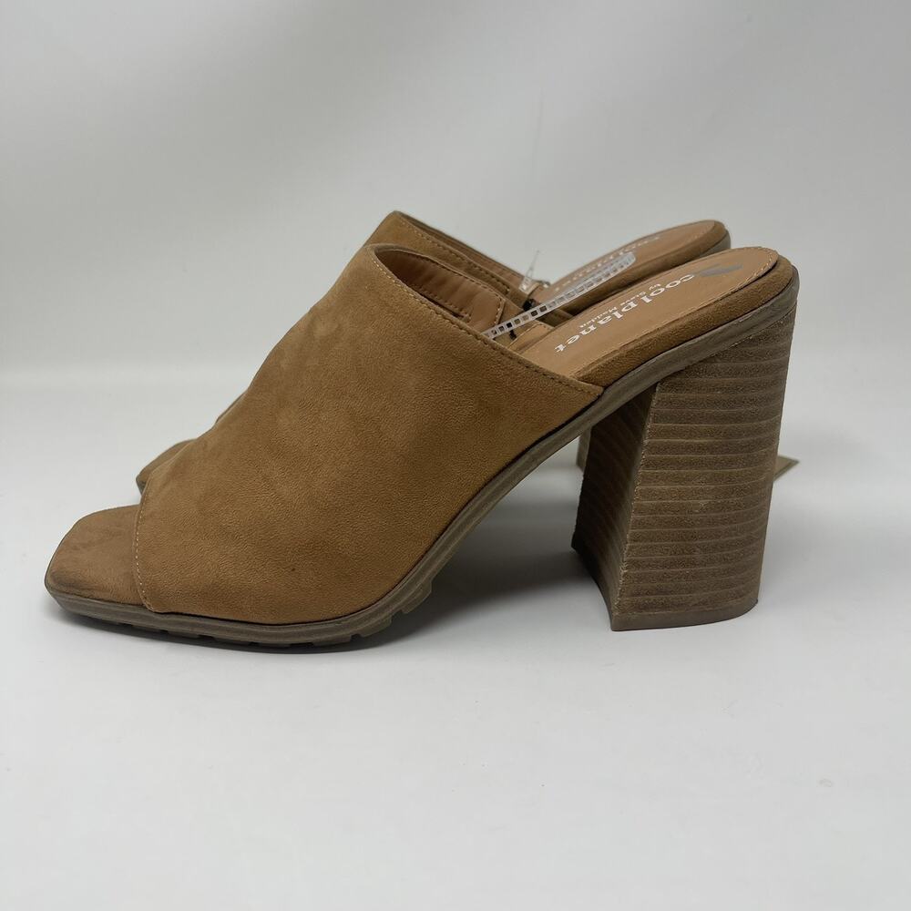 Cool Planet Steve Madden Newbury Sandals Womens Size 11 Chunky Heeled Mules NEW - Picture 5 of 13